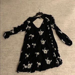 Free People Black Dress